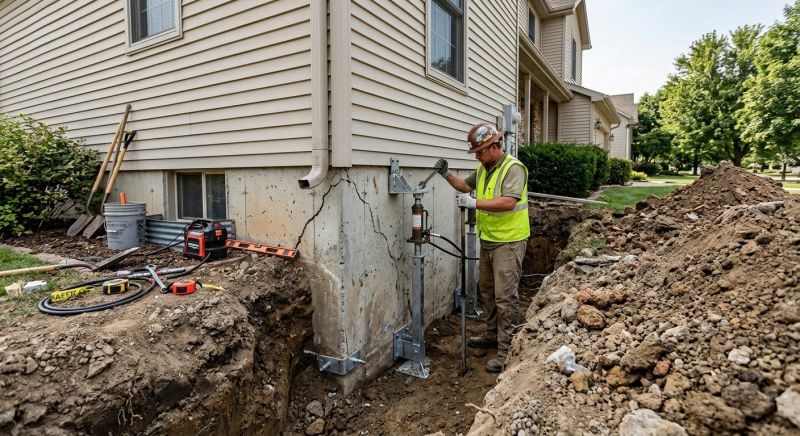 Basement Foundation Repair in Battle Creek, MI