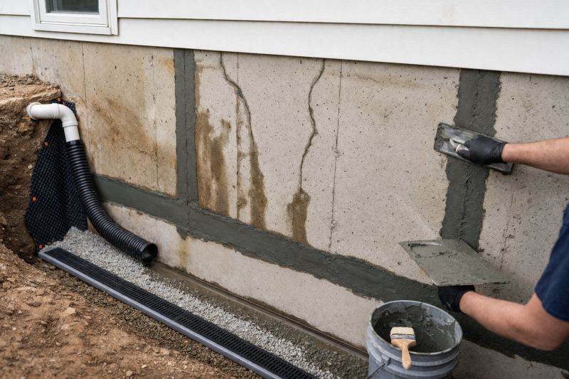 Basement Foundation Repair in Mendon, MI