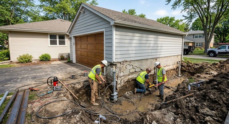 Basement Foundation Repair in Shelbyville, MI