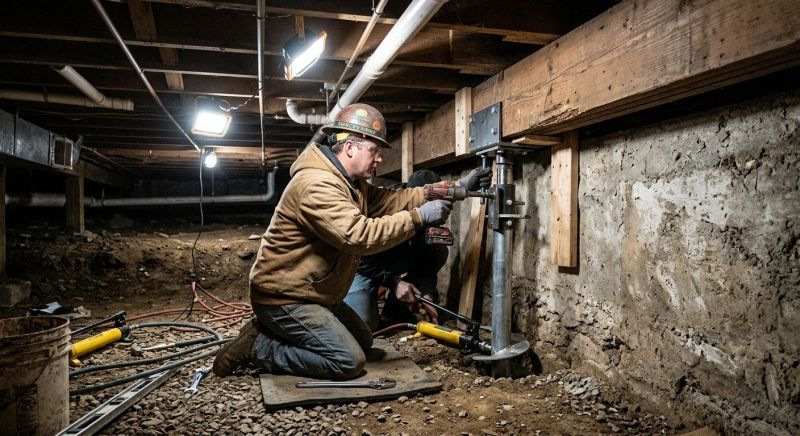 Basement Underpinning in Kalamazoo County, MI