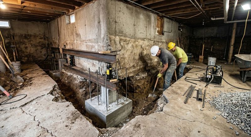 Basement Underpinning in Kalamazoo County, MI