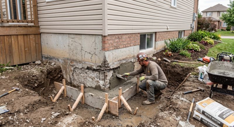 Building Foundation Repair in Gobles, MI