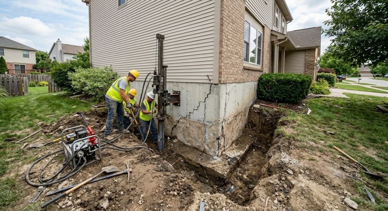 Building Foundation Repair in Paw Paw, MI