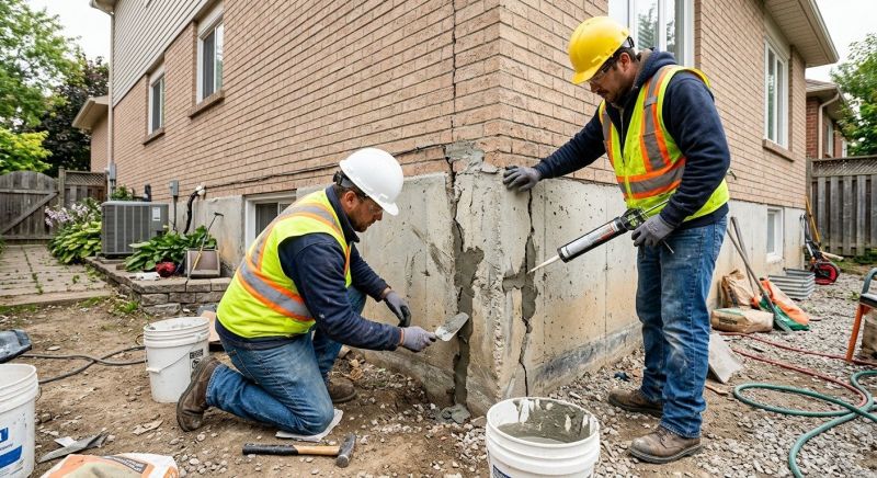 Building Foundation Repair in Scotts, MI