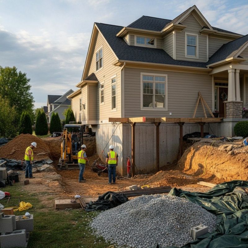 Building Foundation Repair in Scotts, MI