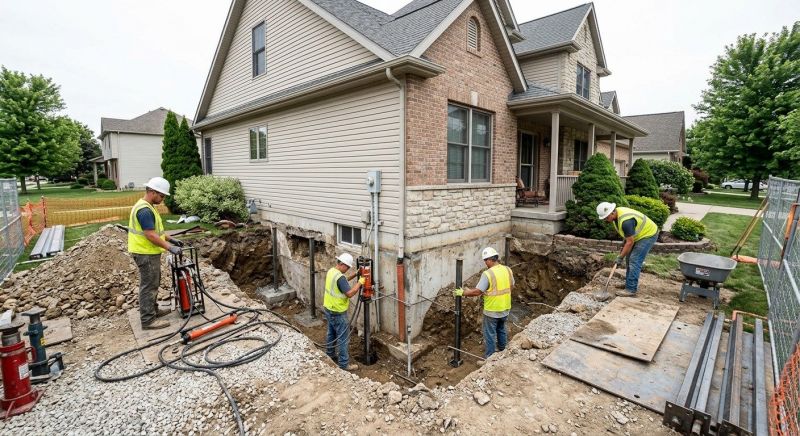 Building Foundation Repair in Union City, MI