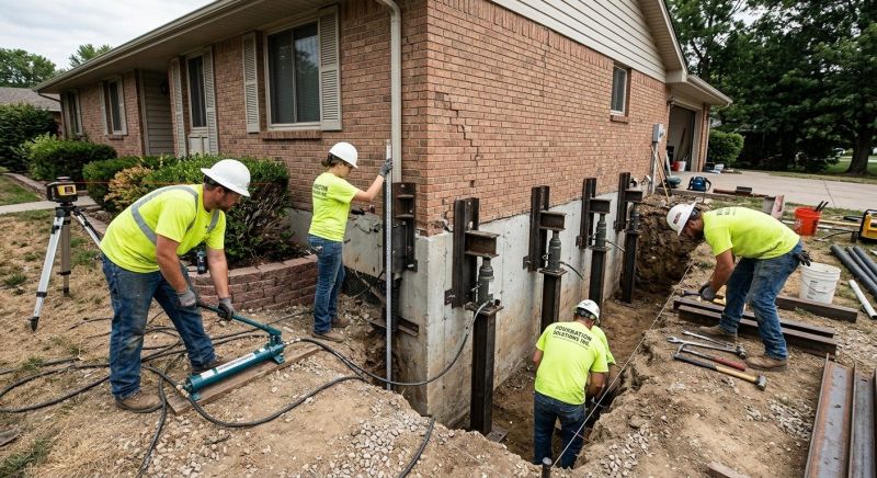 Concrete Foundation Leveling in Galesburg, MI