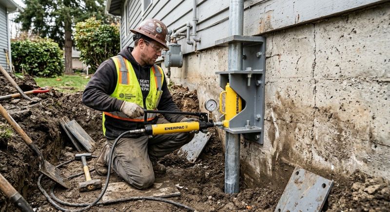 Concrete Foundation Leveling in Gobles, MI