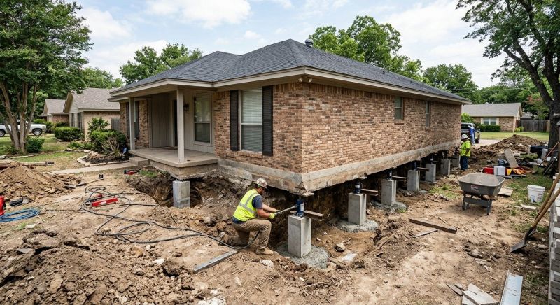 Concrete Foundation Leveling in Three Rivers, MI