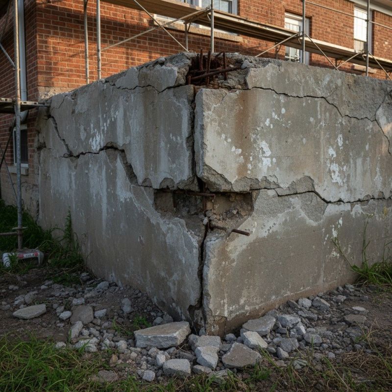 Cracked Foundation Repair in Paw Paw, MI