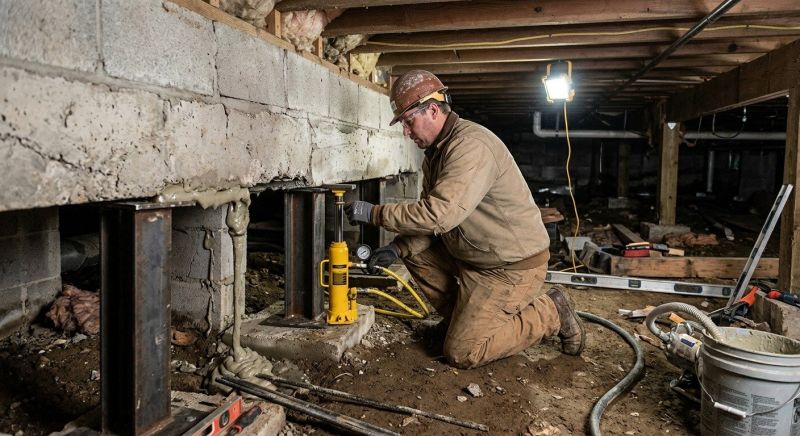 Crawl Space Leveling in Kalamazoo County, MI