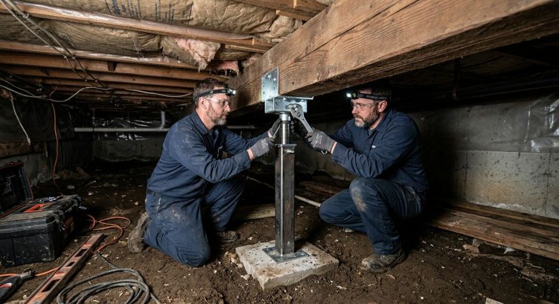 Crawlspace Foundation Repair in Calhoun County, MI