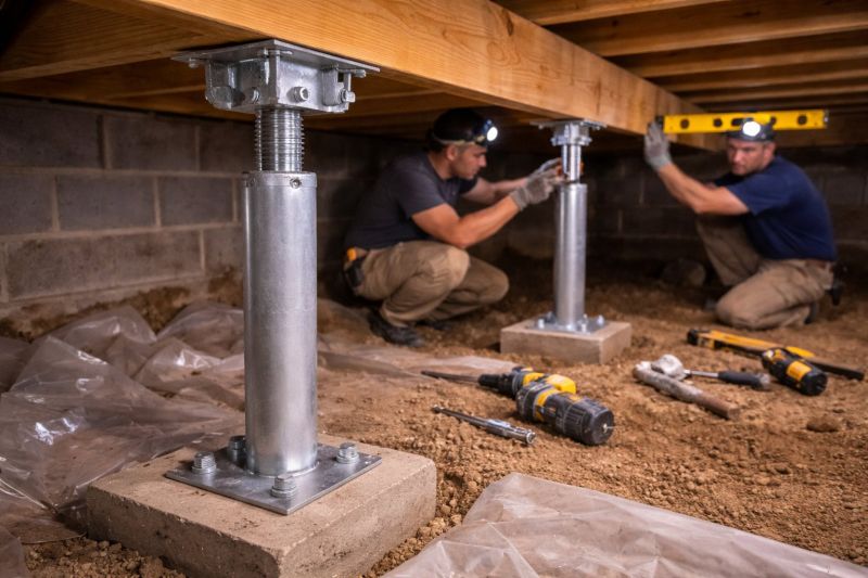 Crawlspace Structural Repair in Kalamazoo County, MI