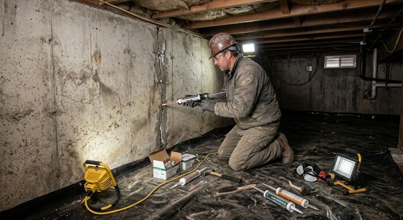 Deep Foundation Repair in Kalamazoo County, MI