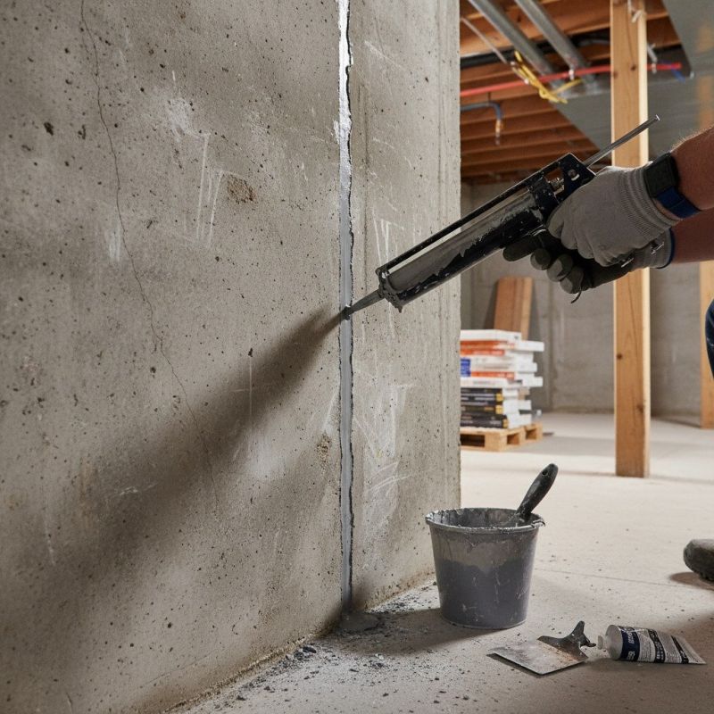 Foundation Crack Repair in Scotts, MI