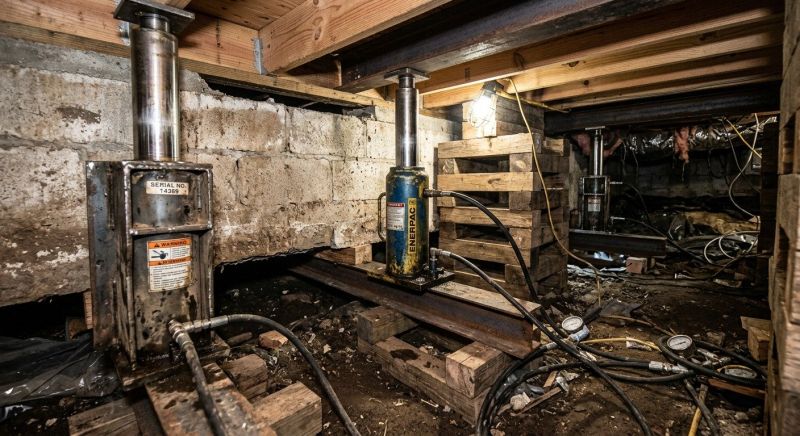 Foundation Jacking in Calhoun County, MI