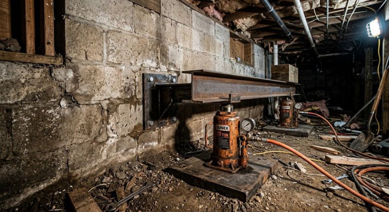 Foundation Jacking in Kalamazoo, MI