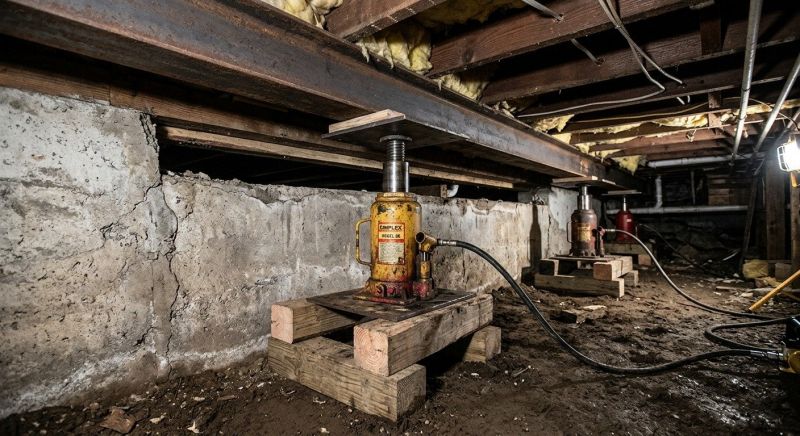 Foundation Jacking in Mattawan, MI