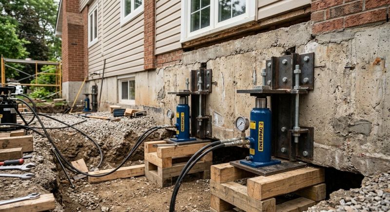 Foundation Jacking in Otsego, MI