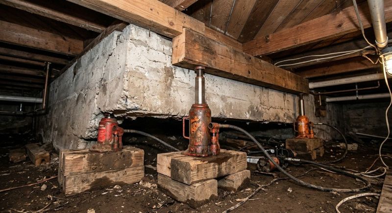Foundation Jacking in Plainwell, MI