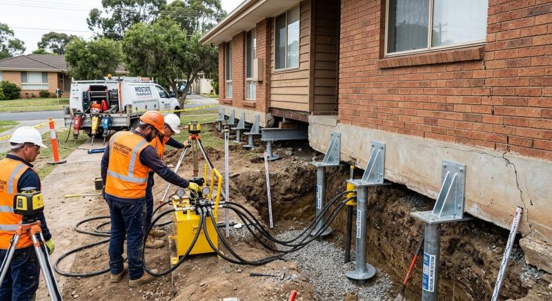 Foundation Jacking in Portage, MI