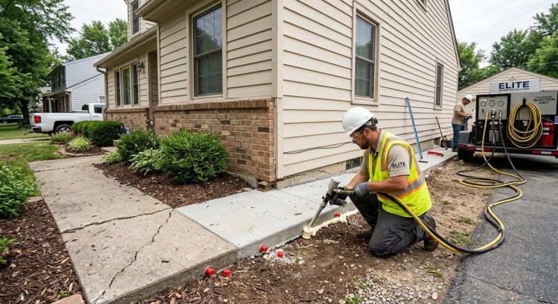 Foundation Lifting in Battle Creek, MI