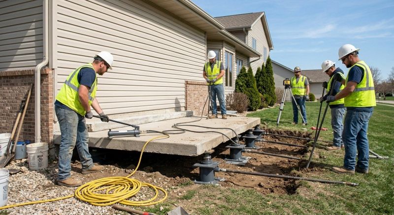 Foundation Lifting in Kalamazoo, MI