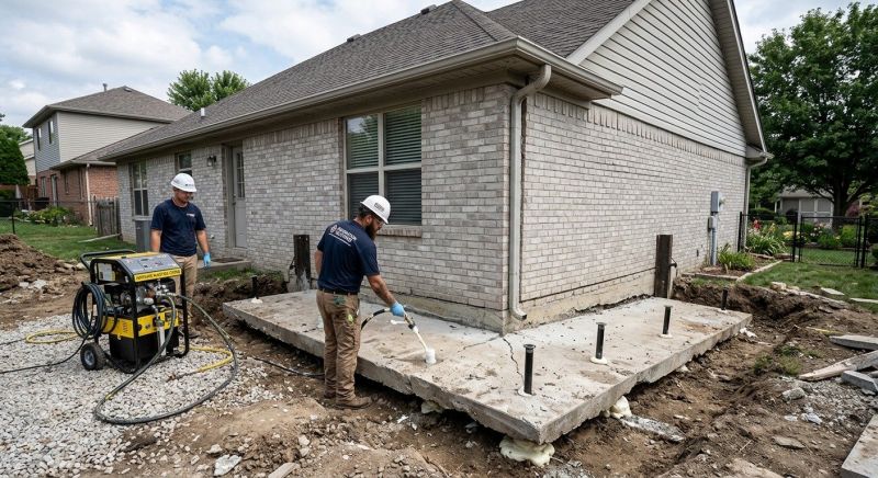Foundation Lifting in Kalamazoo, MI