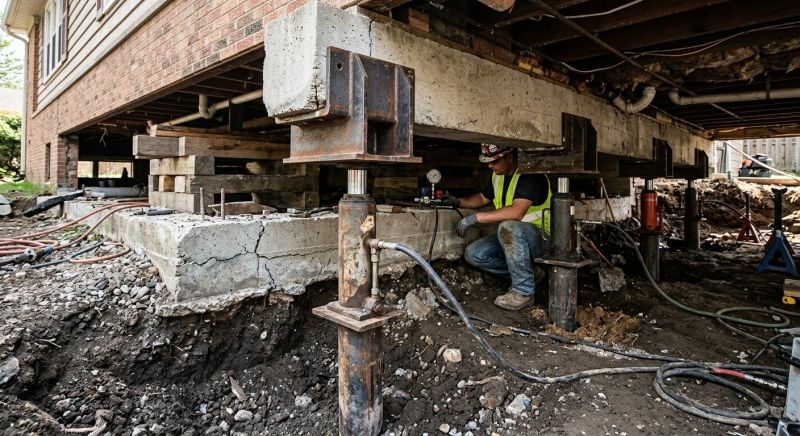 Foundation Lifting in Kalamazoo County, MI