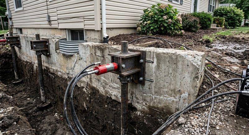 Foundation Pier Leveling in Kalamazoo County, MI