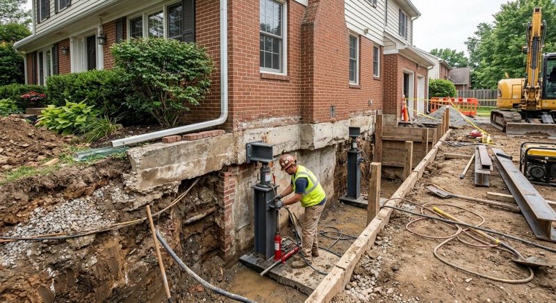 Foundation Raising in Mendon, MI
