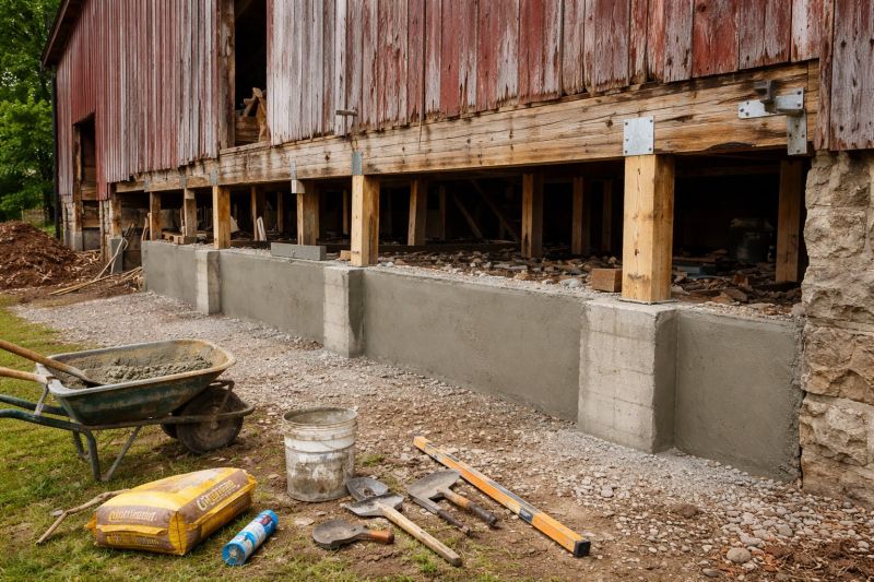 Foundation Renovation in Kalamazoo County, MI