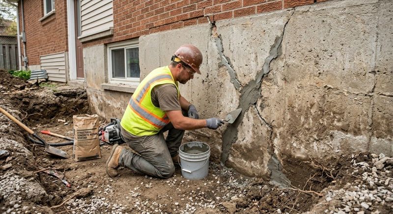 Foundation Repair in Richland, MI