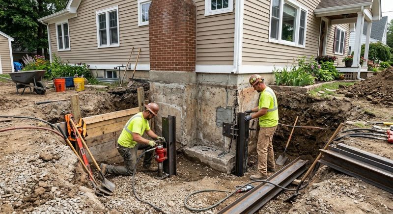 Foundation Repair in Scotts, MI