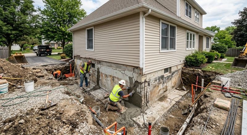 Foundation Restoration in Kalamazoo County, MI