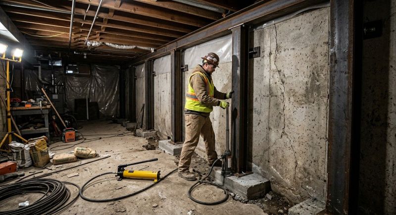 Foundation Stabilizing in Lawton, MI