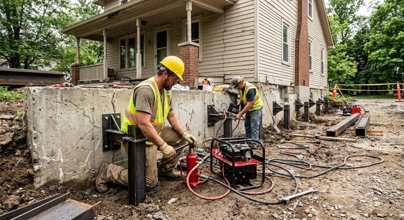 Foundation Stabilizing in Mattawan, MI