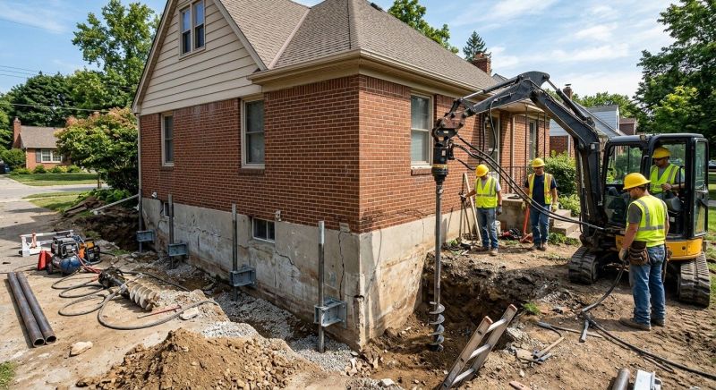 Foundation Stabilizing in Otsego, MI