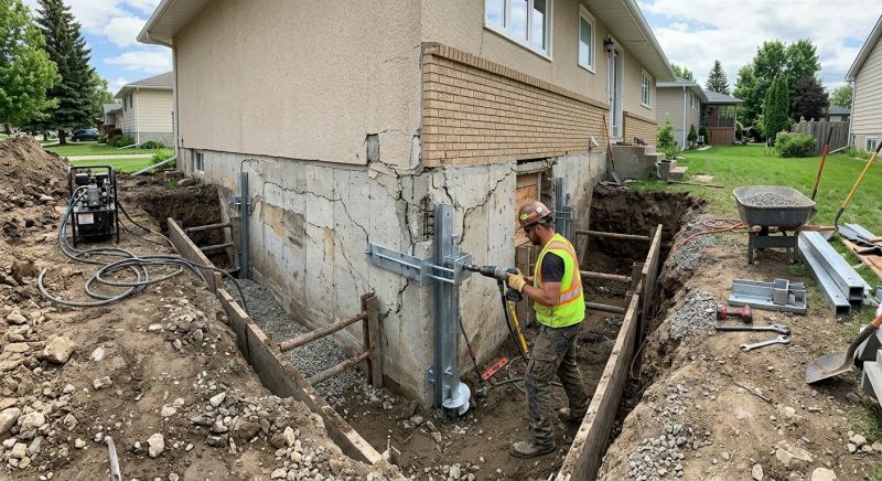 Foundation Structural Repair in Gobles, MI