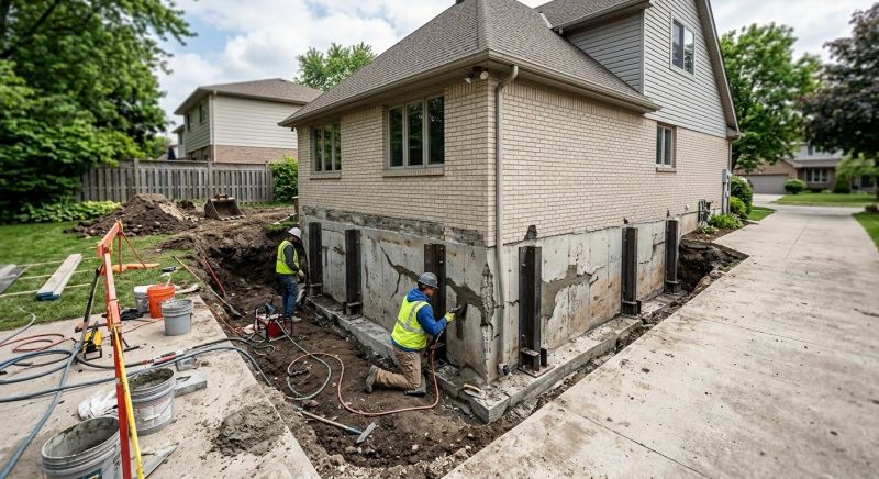 Foundation Structural Repair in Mendon, MI