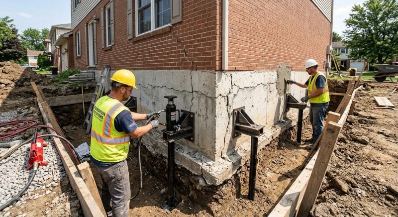 Foundation Structural Repair in Otsego, MI