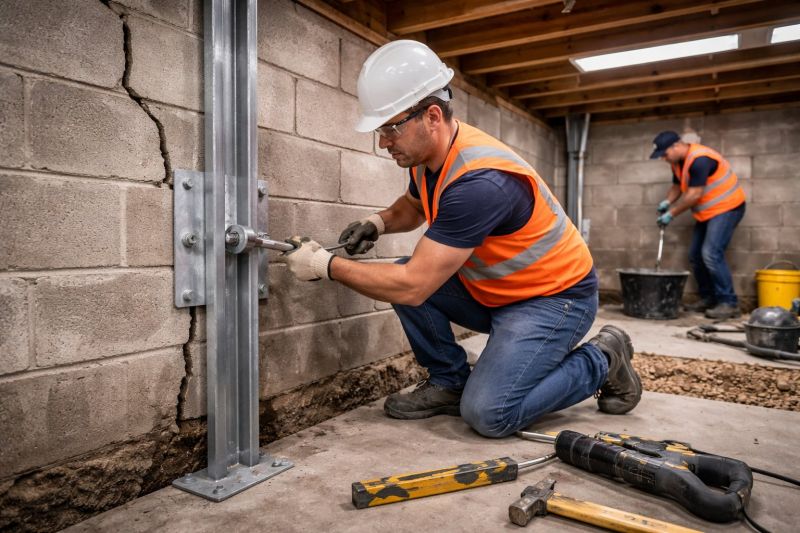 Foundation Structural Repair in Paw Paw, MI