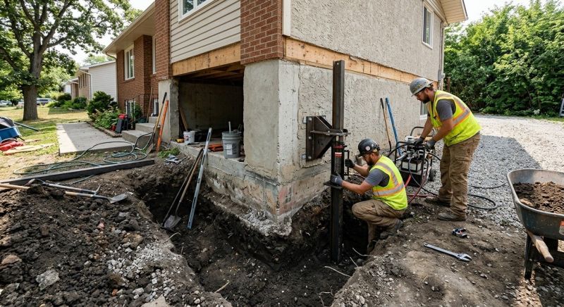 Foundation Structural Repair in Shelbyville, MI