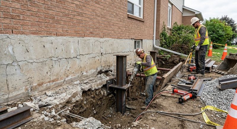 Foundation Structural Repair in Shelbyville, MI