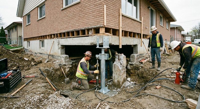 Foundation Structural Repair in Union City, MI