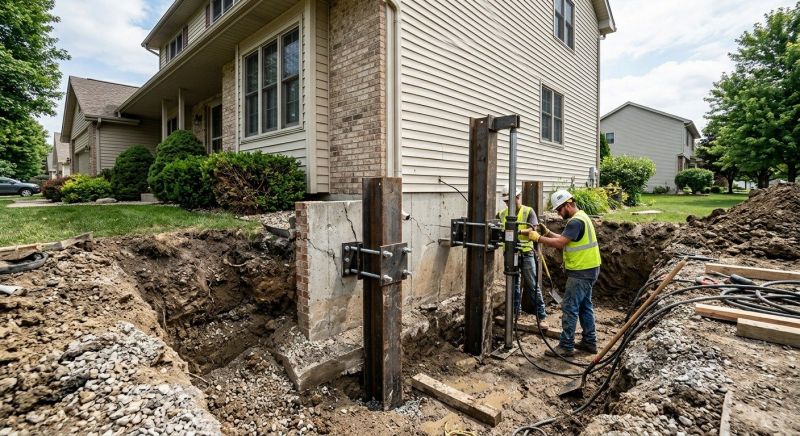 Foundation Underpinning in Kalamazoo County, MI