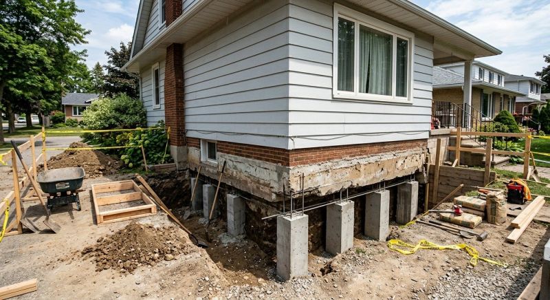 Foundation Underpinning in Kalamazoo County, MI