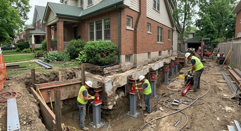 Foundation Underpinning in Kalamazoo County, MI