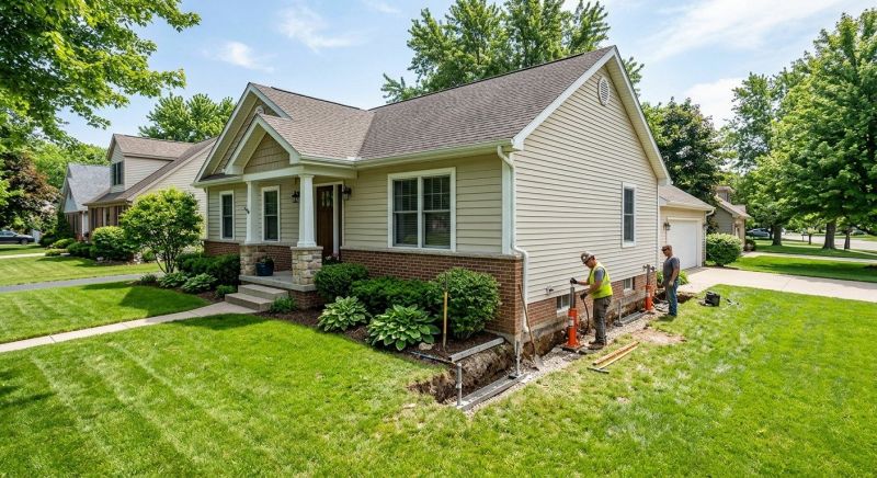Home Foundation Leveling in Battle Creek, MI