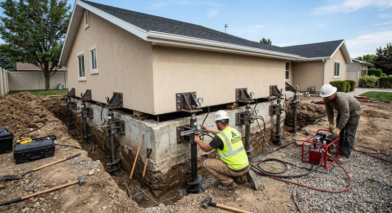 Home Foundation Leveling in Paw Paw, MI